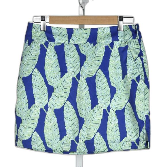 Vineyard Vines Dresses & Skirts - Vineyard Vines Tropical Leaf Print Skort Size 4